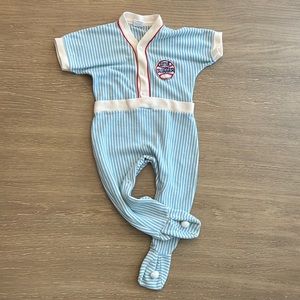 BABYGRO- Vintage Little Slugger Infant Outfit